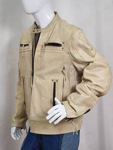 lot 288 image: Vintage Leather Motorcycle Riding Jacket Mens Size L