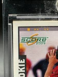 lot 384 image: 2005 Score Football Aaron Rodgers Rookie Card #352