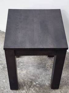 lot 246 image: Sturdy Black End Table