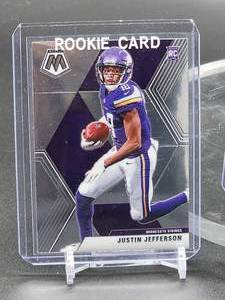 lot 97 image: (3) Minnesota Vikings WR Justin Jefferson Rookie Cards