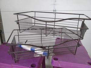Pair of (2) Closet Organizer baskets