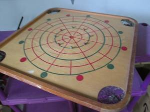 Vintage wood reversible top gamingtop