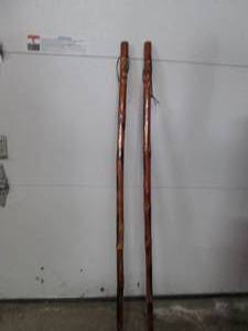wood walking sticks
