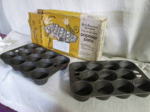 Cast Iron pop over pans