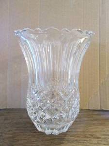Cut Crystal Vase