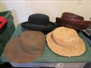Assorted Hats.