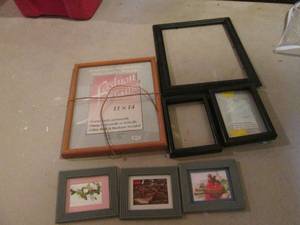Assorted Picture Frames.