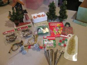 Assorted Christmas Decor.