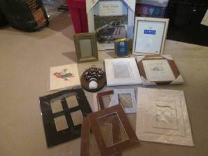 Assorted Picture Frames Etc...