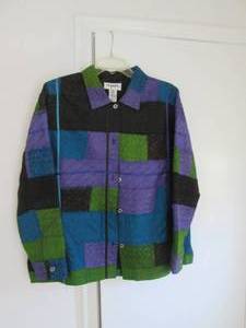 Easy Spirit Button Front Top