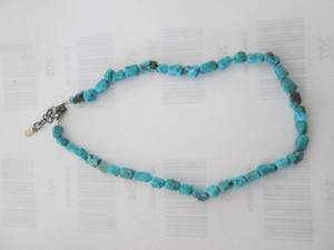 16 Peyote Bird 925 Sterling Silver Turquoise Necklace