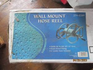Yardworks Wall mounted hose reel