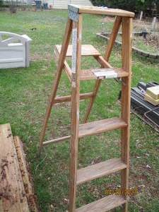 Wood Jackson 5 step ladder