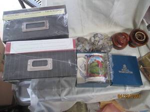 Shoebox style picture keepsake boxes, plus