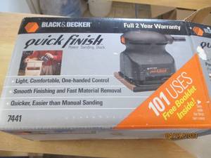 Black and Decker Palm sander