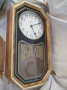 Elgin Regulator pendulum wall clock