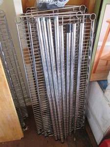 4-tier heavy duty metal bakers rack.
