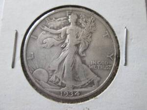 1934 Walking Liberty Half Dollar