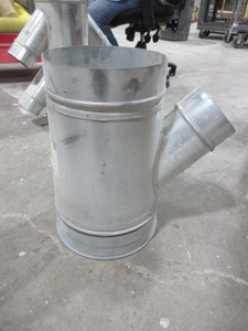 lot 228 image: SPIRAL MFG. DUST COLLECTION MANIFOLD - NEW