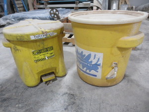 lot 233 image: OILY WASTE  AND SPILL KIT CONTAINERS