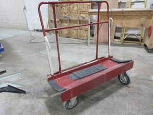 lot 251 image: RED DRYWALL CART