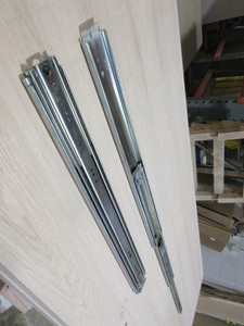 lot 287 image: FULTERER STEEL DRAWER SLIDES