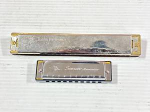 lot 18 image: Pair of Vintage Harmonicas