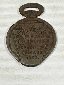 lot 27 image: Columbian Exposition Souvenir
