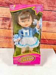 lot 35 image: Munchkin Cheers Cheerleader Doll New in Box