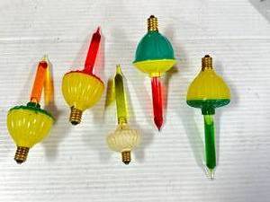 lot 82 image: Vintage Liquid Filled Bubble Lights