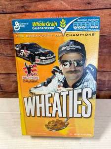lot 89 image: Dale Earnhardt Sealed Wheaties Box