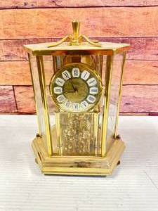 lot 109 image: Brass Anniversary Clock