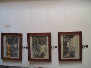 lot 121 image: Assortment of Vintage pictures, pai...