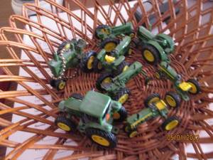 lot 123 image: Wicker basket with an assortment of...