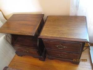 lot 138 image: Vintage and very heavy Kimball wood...