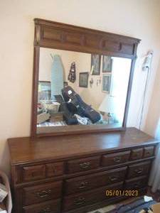 lot 145 image: Extremely heavy Vintage 10-drawer l...