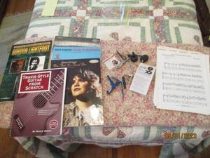lot 32 image: Guitar players music books