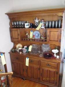 lot 188 image: Large decorative display Hutch Cabi...
