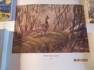 lot 246 image: THE OLD DRUMMING LOG signed and n...