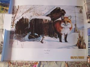 lot 254 image: Out Foxin signed and numbered pri...