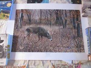 lot 256 image: Estreus signed and numbered print...