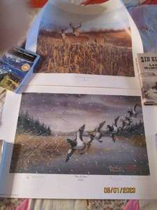 lot 257 image: AUTUMN RENDEZVOUS signed and numb...