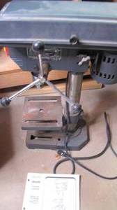 lot 52 image: Sears craftsman drill press model 113.2131...