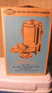 lot 83 image: 30 cup automatic perculator...