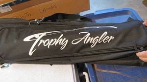 lot 283 image: bag with 5 rods and reels with extr...