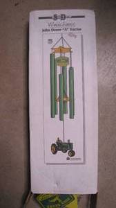 lot 292 image: John deer outdoor wind chime...