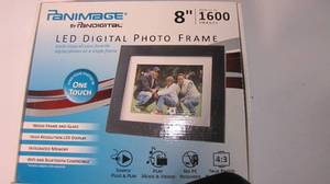 lot 336 image: 8in led digital photo frame,...