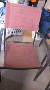 lot 343 image: 3 outdoor patio chairs...