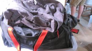lot 350 image: huge duffle bag full of 2xl sweatsh...