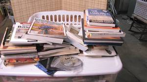 lot 353 image: basket full of books...